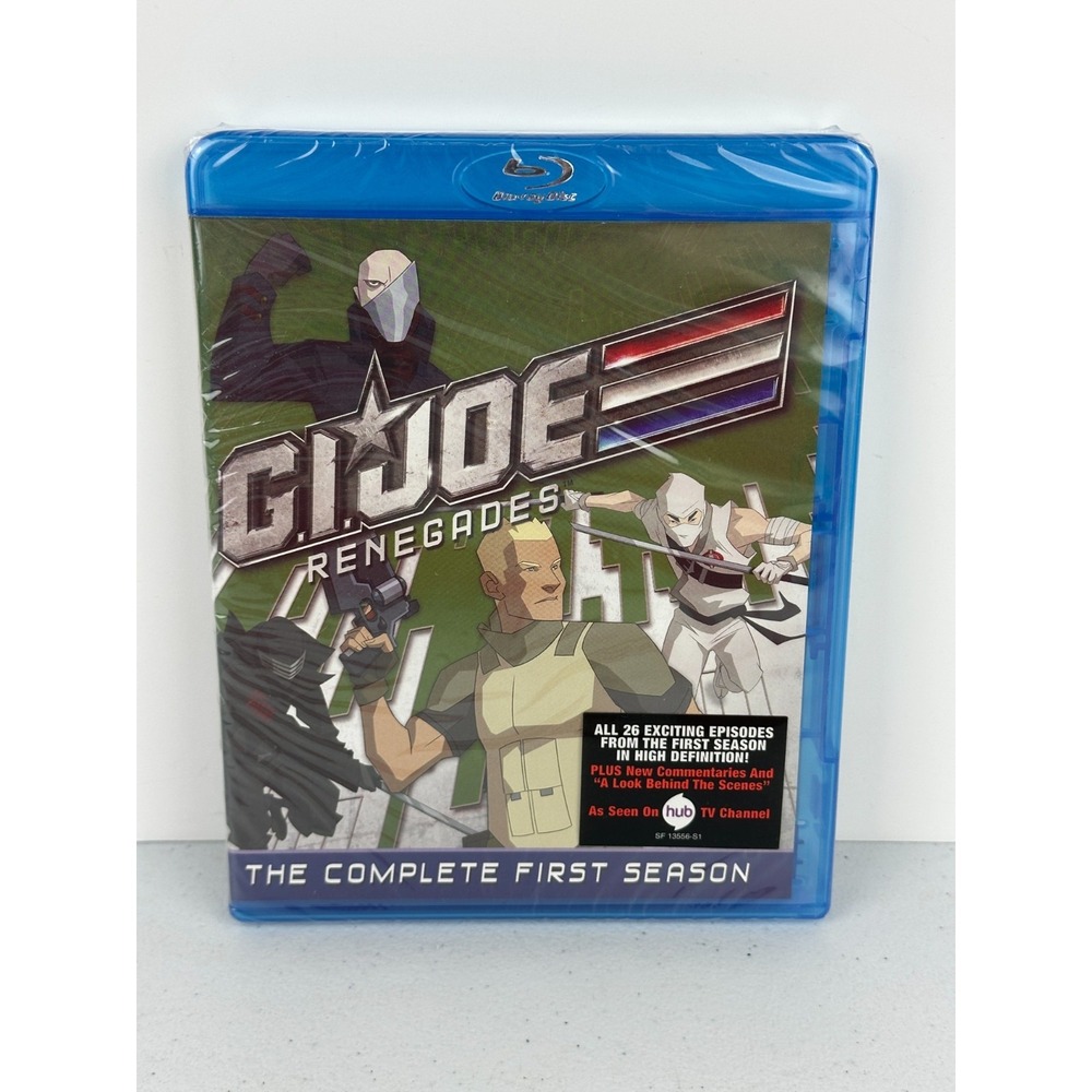 G.I. JOE RENEGADES: Complete First Season (Blu-ray) Brand New Sealed